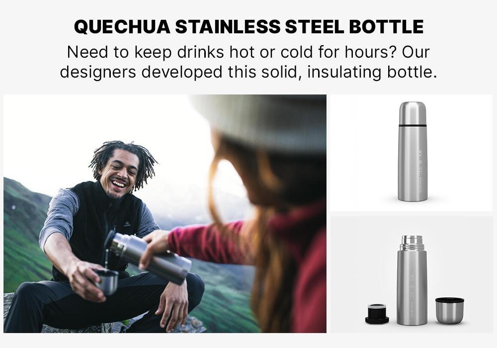 Stainless Steel Isothermal Bottle, Grey, No Color, large image number 18