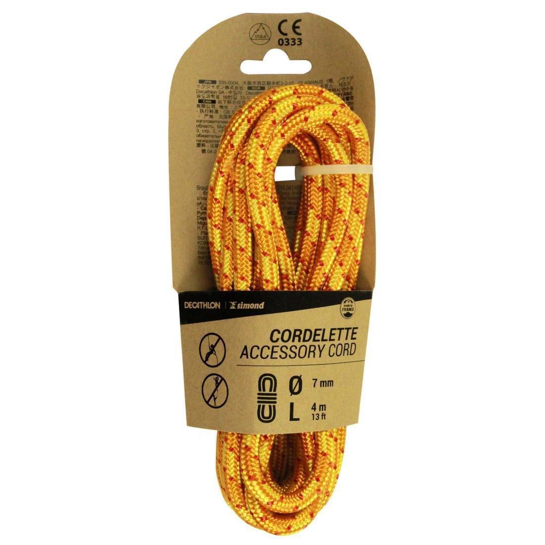 Climbing And Mountaineering Cordelette, Orange, , medium