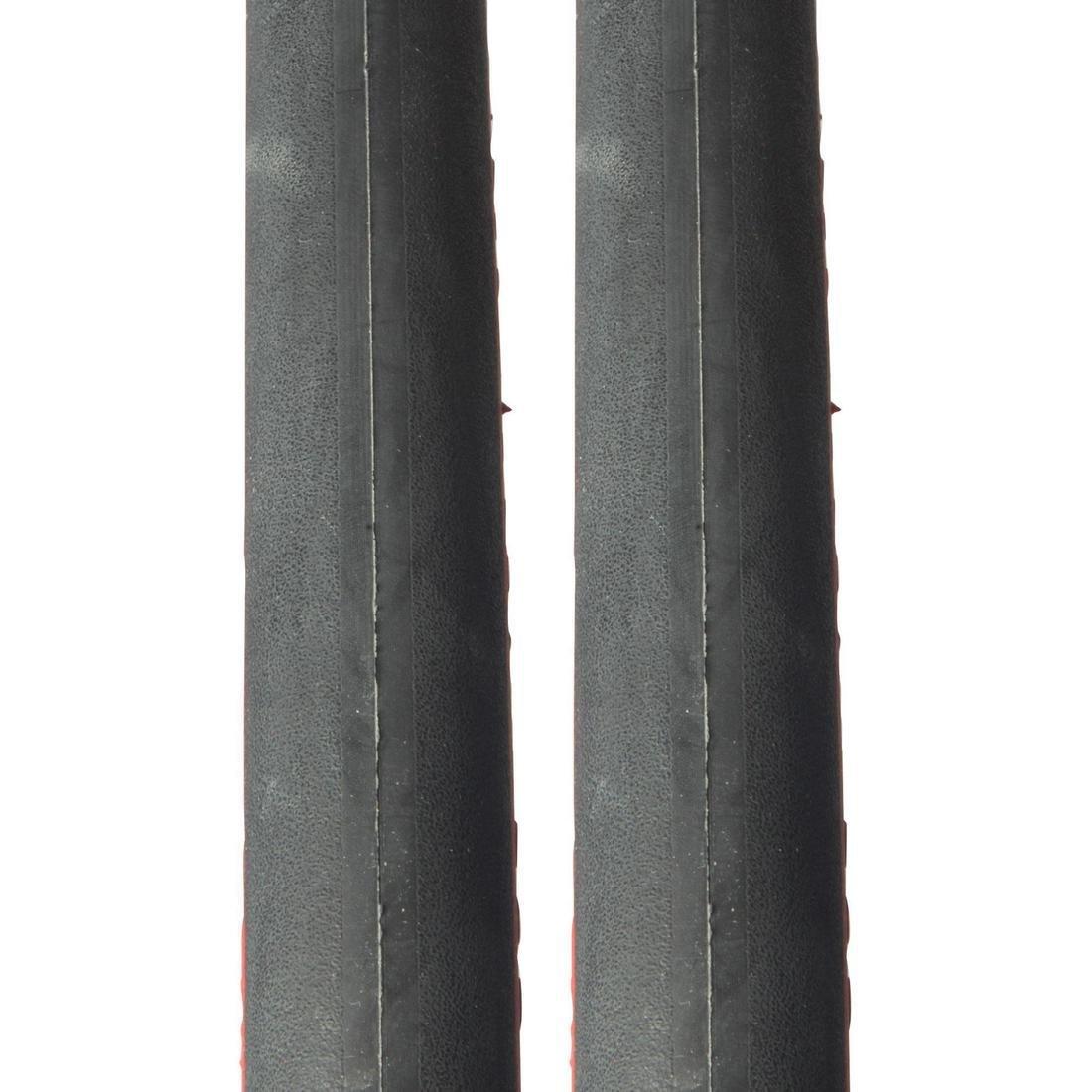 Dynamic Sport Road Bike Tyres (Twin-Pack) 700X23, No Color, large image number 1