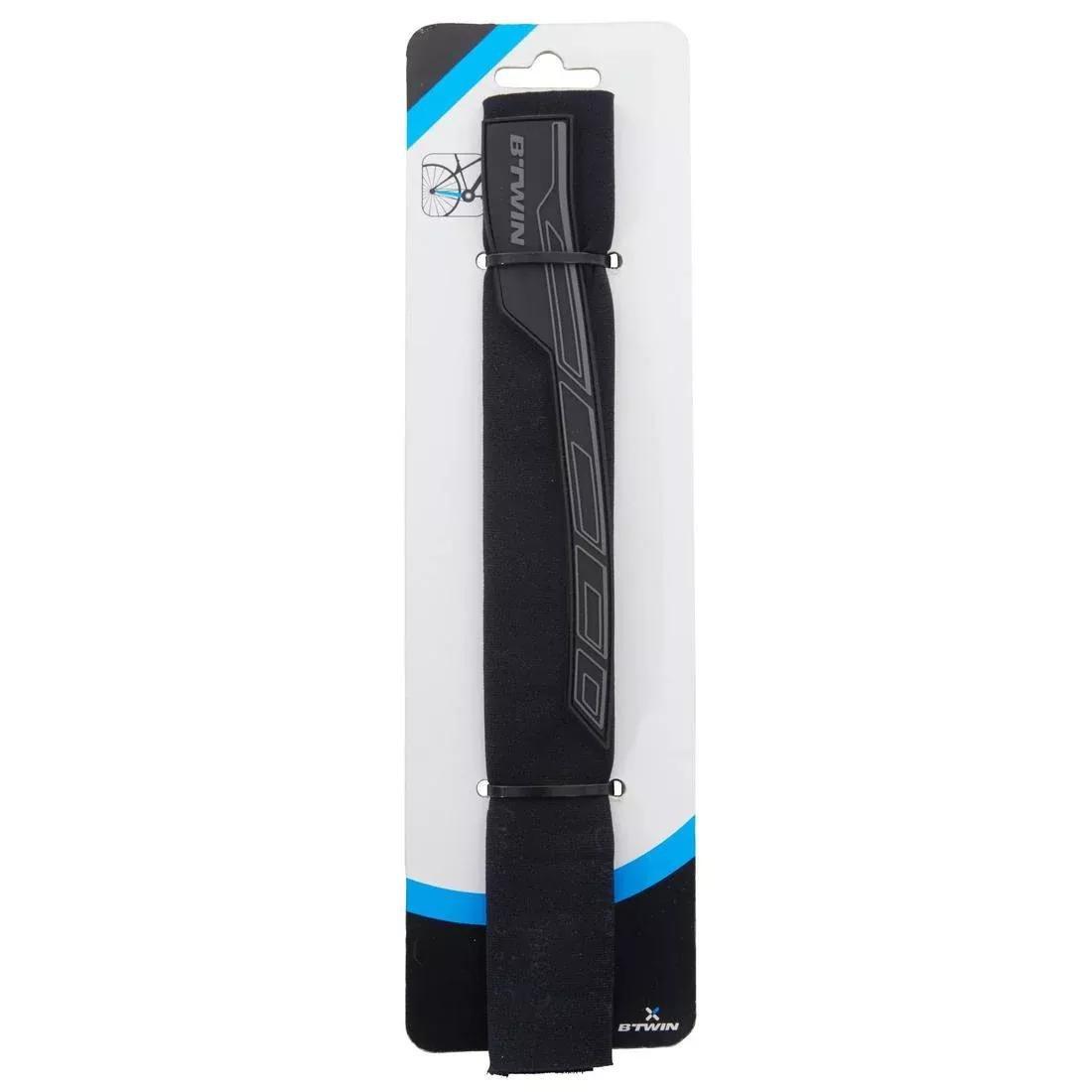 Neoprene Bike Chainstay Cover, Black, No Color, large image number 0