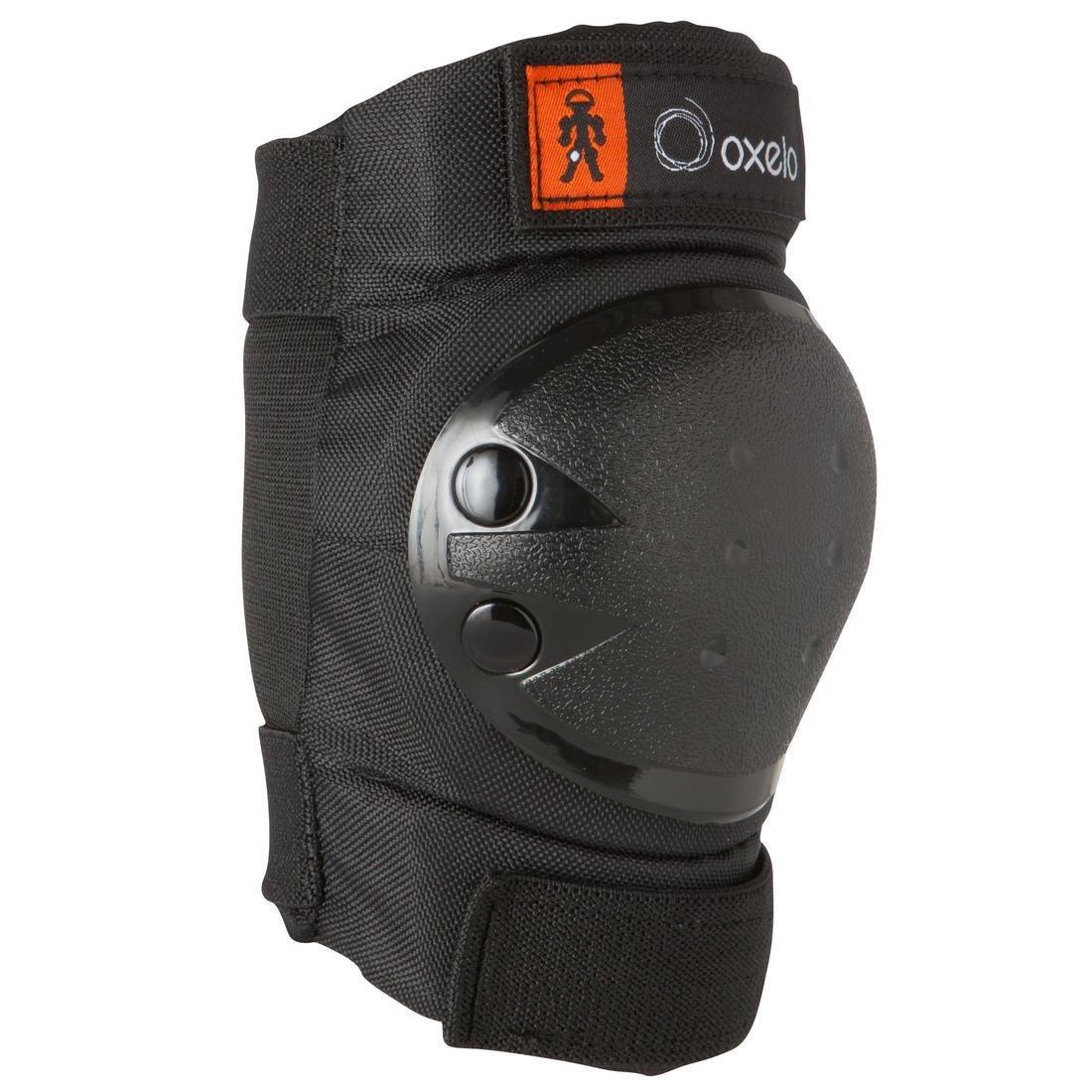 Unisex Kids 2 X 3-Piec Skateboard Scooter Protective Gear Basic, Black, No Color, large image number 1