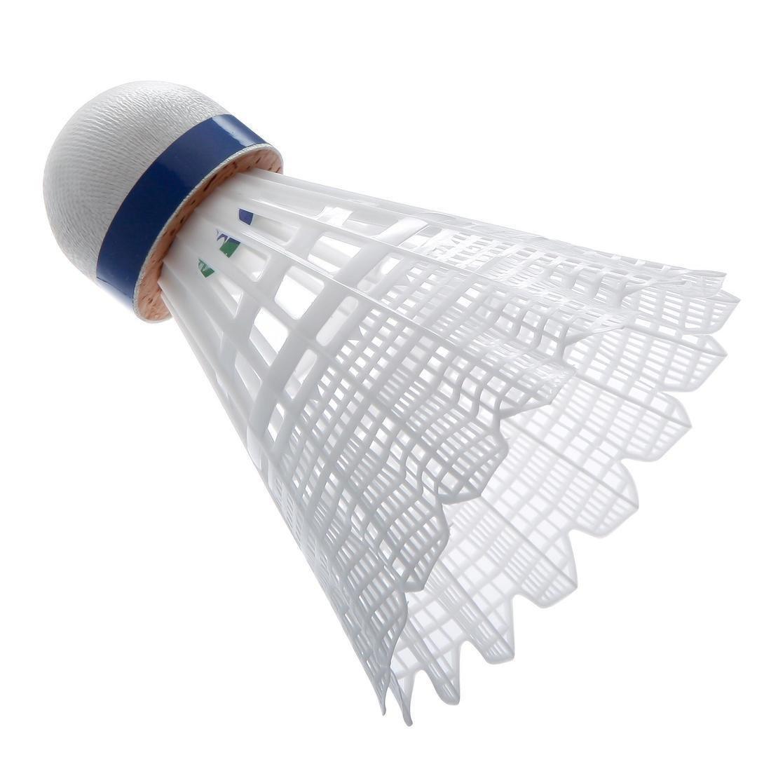 Badminton Shuttlecocks Mavis 2000 6-Pack, White, No Color, large image number 2