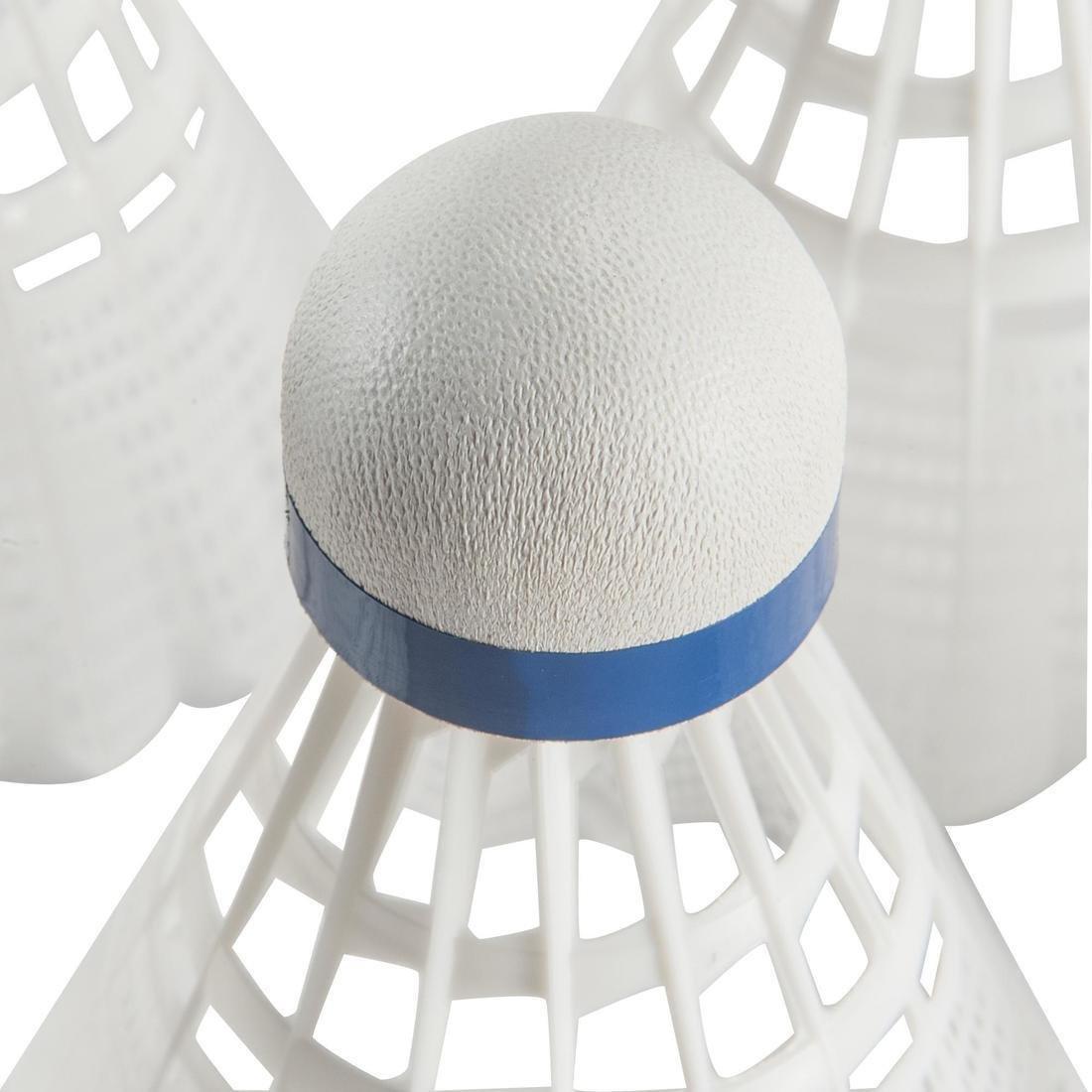 Badminton Shuttlecocks Mavis 2000 6-Pack, White, No Color, large image number 6