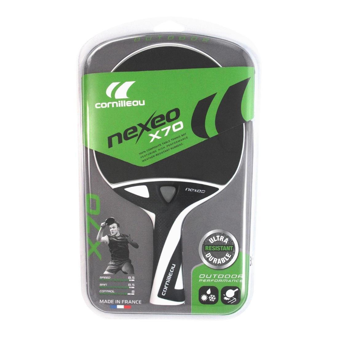 Nexeo X70 Outdoor Free Table Tennis Bat, White, No Color, large image number 1