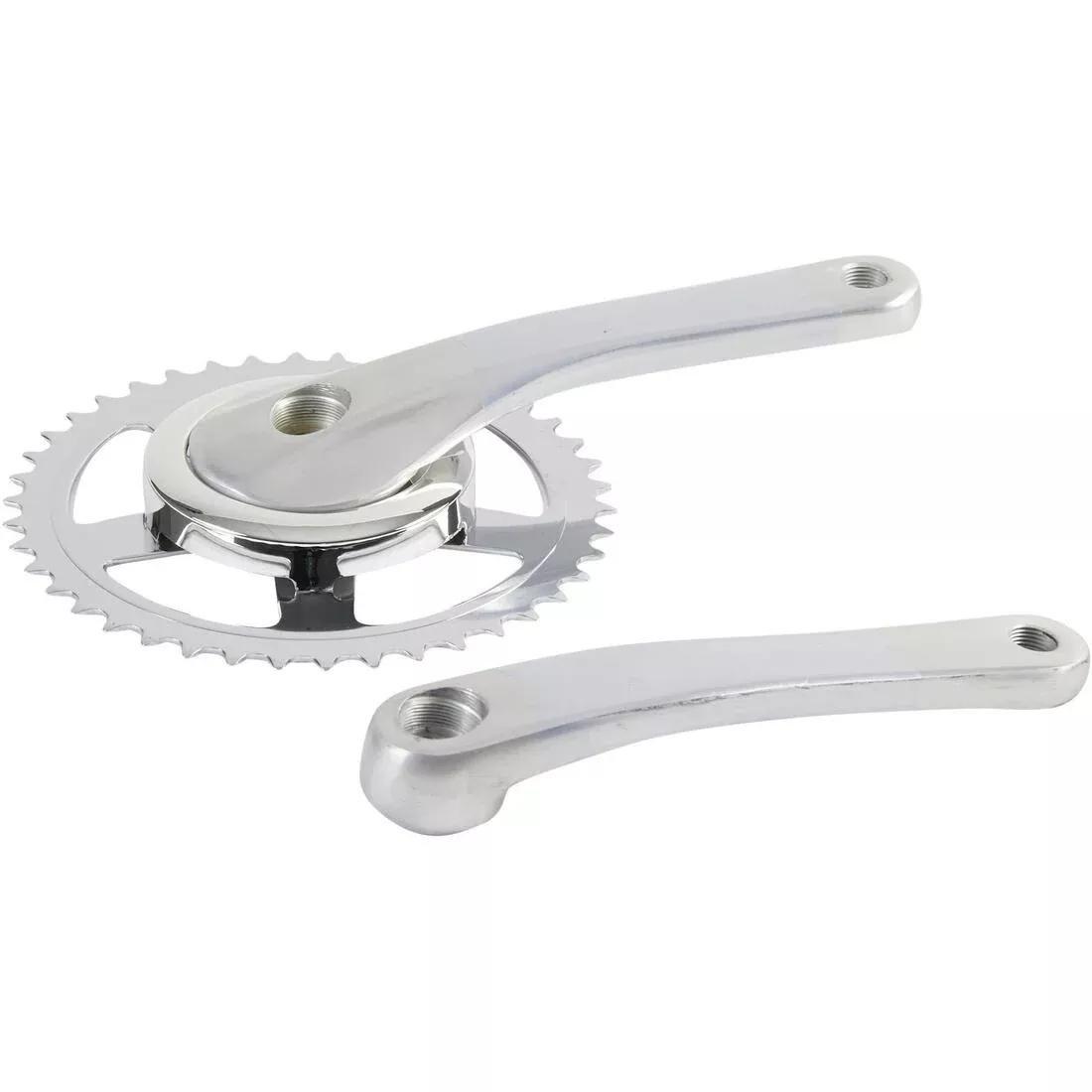42 T 170 mm Single Chainset - Grey, No Color, medium