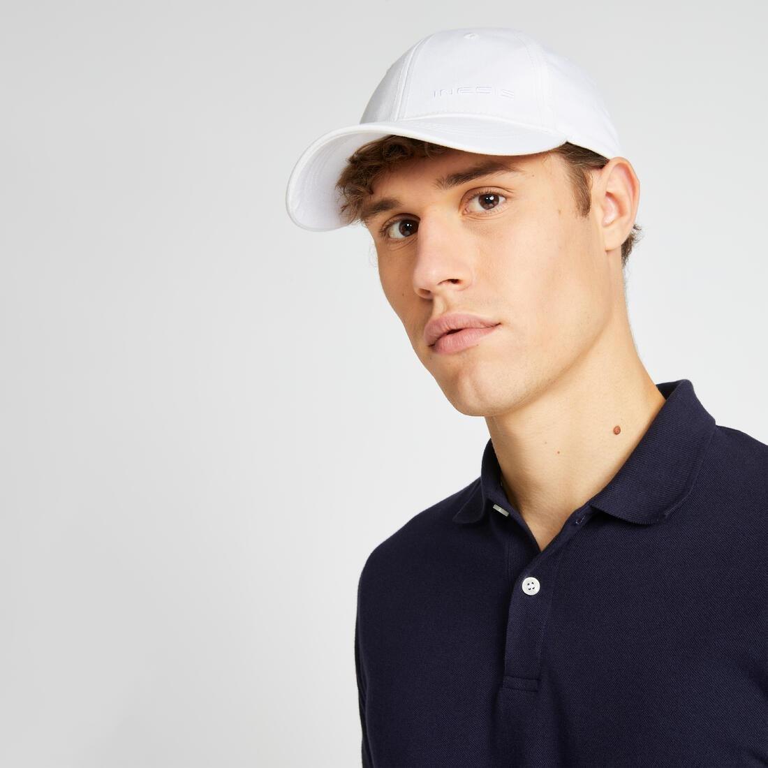 Men Golf Short-Sleeved Polo Shirt - Mw500, Blue, No Color, large image number 8
