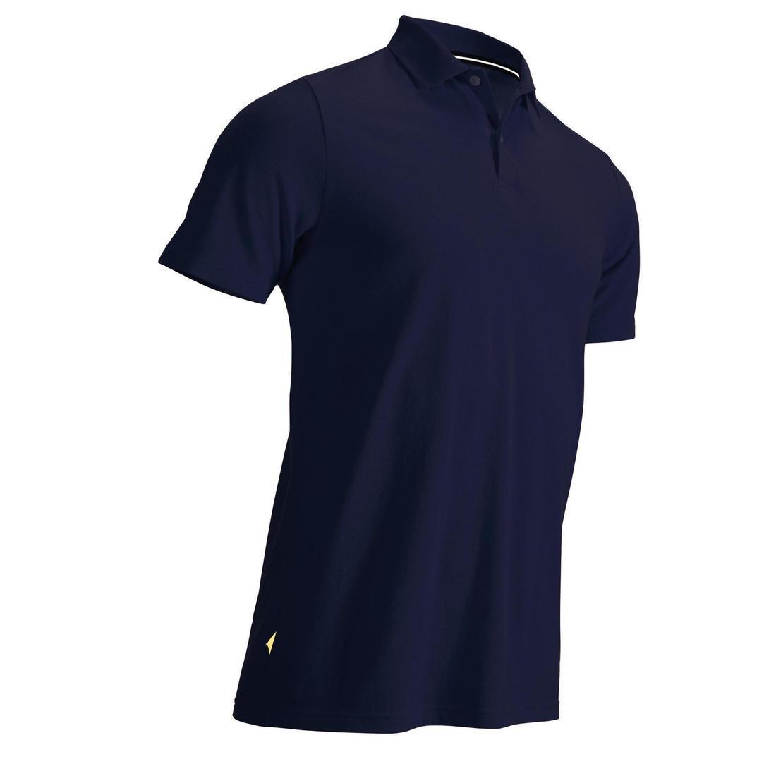Men Golf Short-Sleeved Polo Shirt - Mw500, Blue, No Color, large image number 9