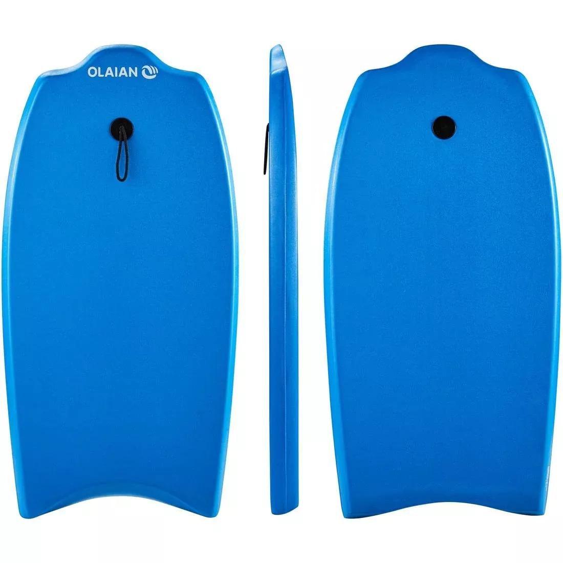 100 Kids' Technical 1st Price Bodyboard Leash, No Color, large image number 0