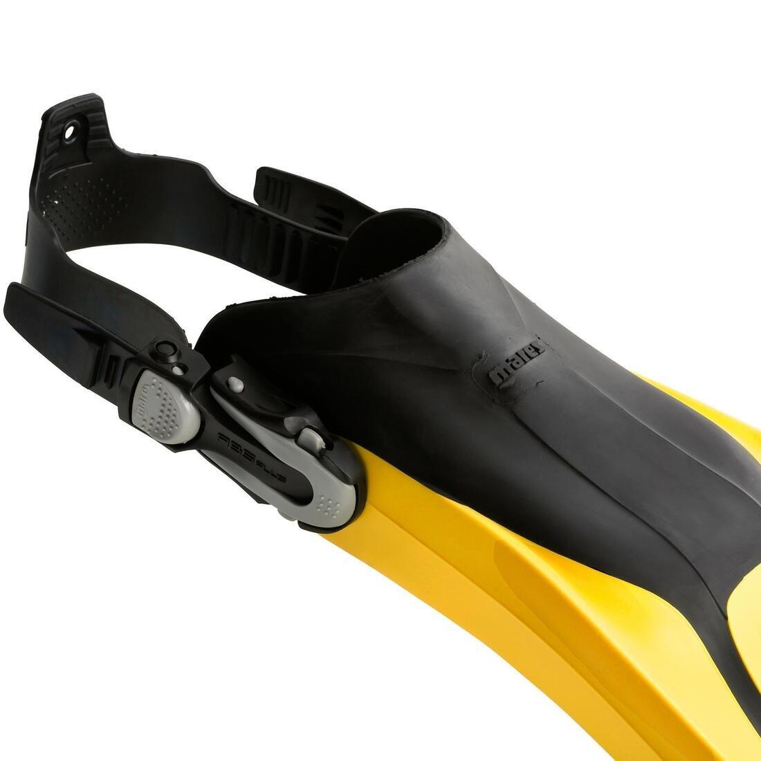 Adjustable Scuba Diving Fins Avanti Tre Superchannel ABS - Yellow/Black, , large image number 8