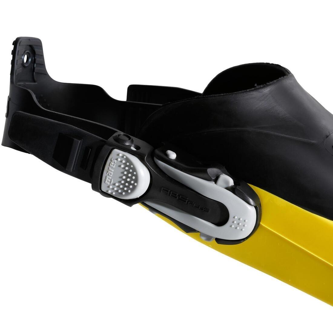 Adjustable Scuba Diving Fins Avanti Tre Superchannel ABS - Yellow/Black, , large image number 10
