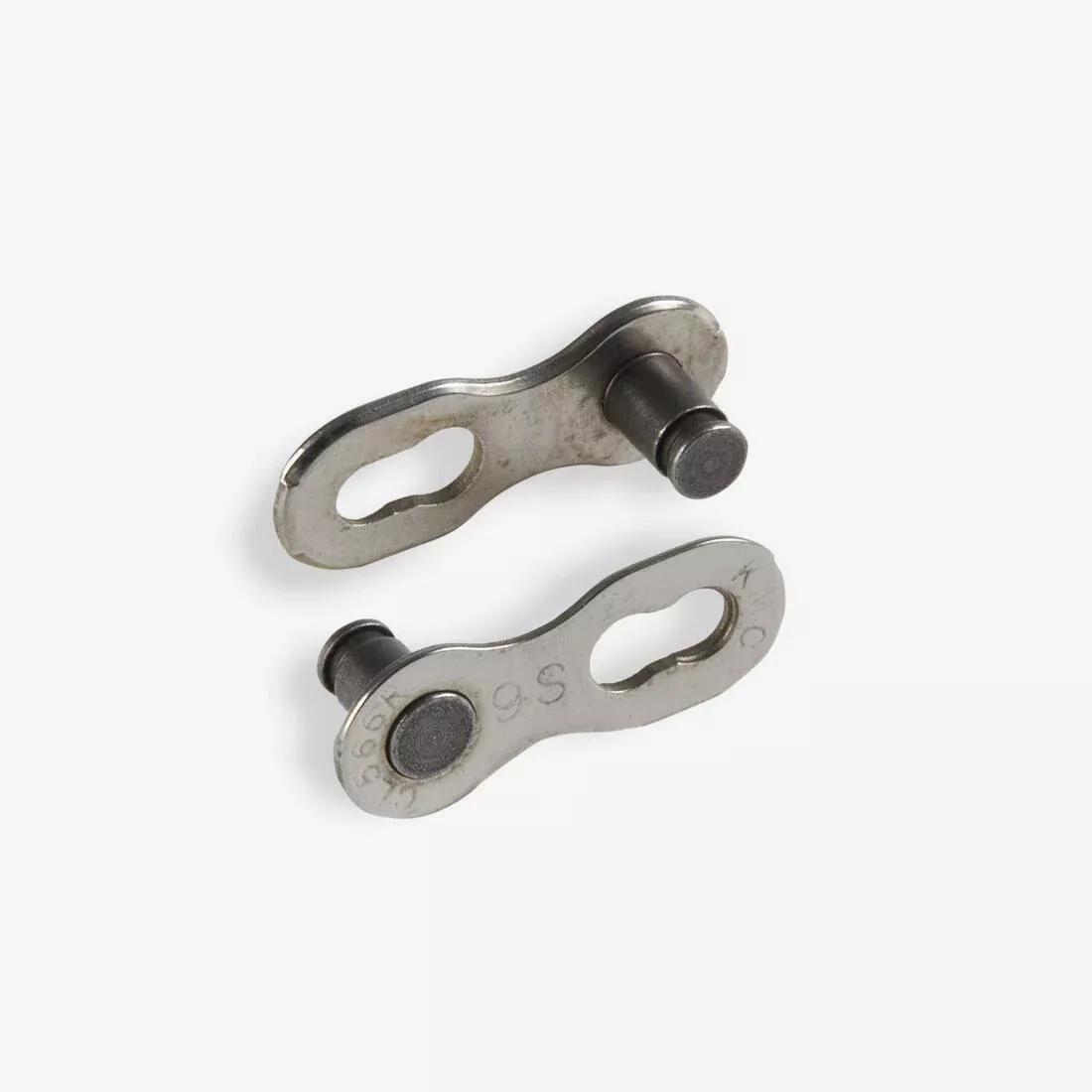 DECATHLON - Quick Release Links for 9-Speed Chain, Twin-Pack