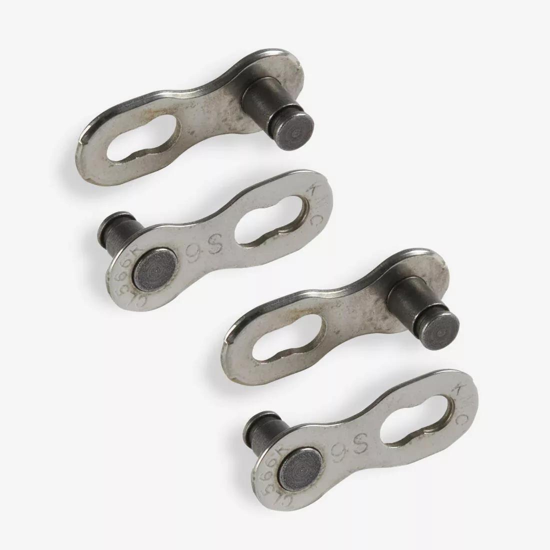 DECATHLON - Quick Release Links for 9-Speed Chain, Twin-Pack