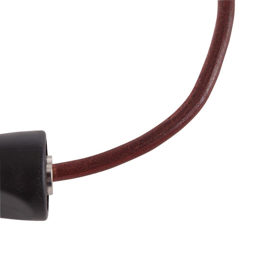 Leather Skipping Rope, Brown, No Color, large image number 1
