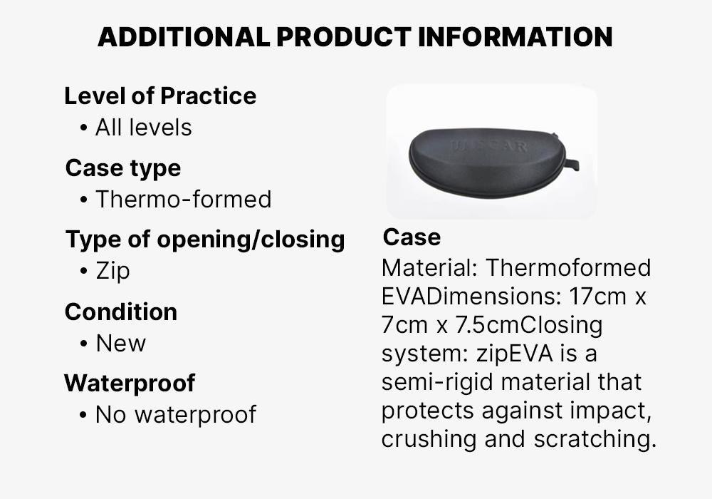 Rigid Glasses Case, Black, No Color, large image number 9