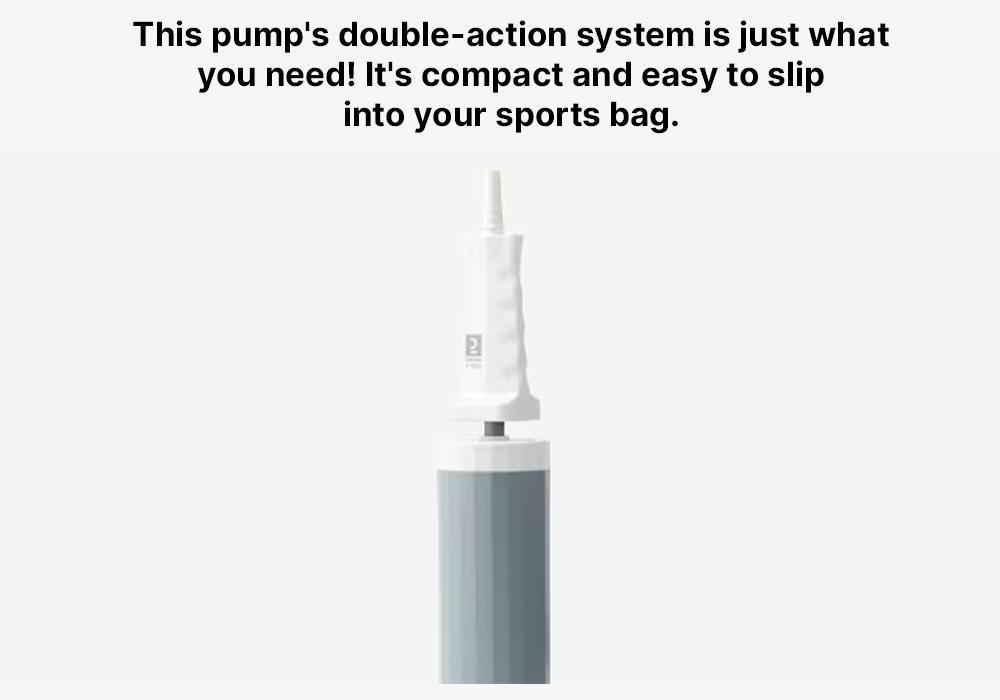 Fitness Ball Pump 100-White, No Color, large image number 8