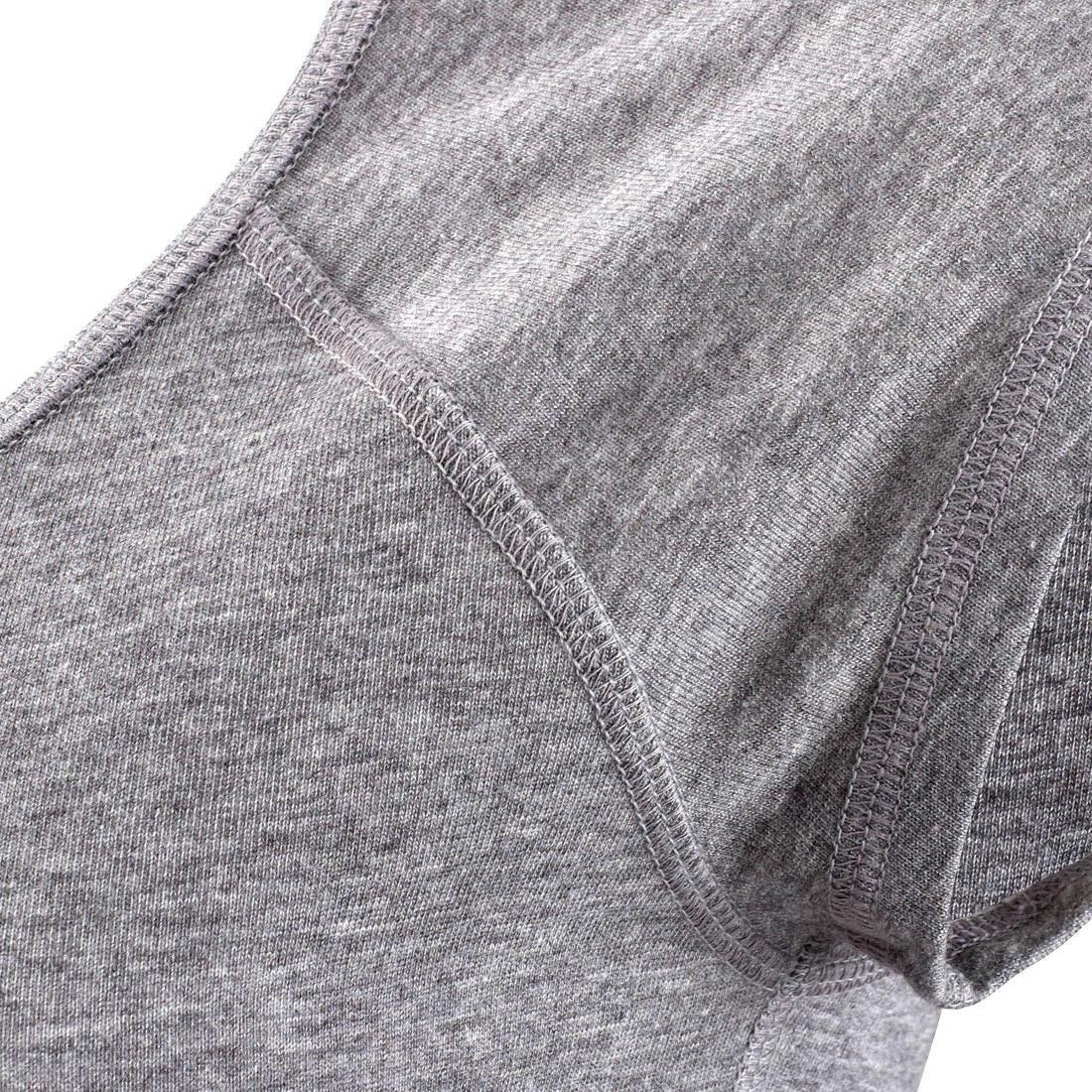 Women Slim-Fit Pilates And Gentle Gym T-Shirt - 500, Grey, No Color, large image number 5