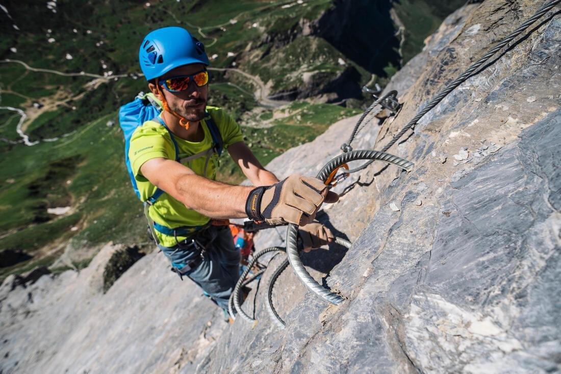 Adult Via Ferrata Glove, No Color, large image number 4
