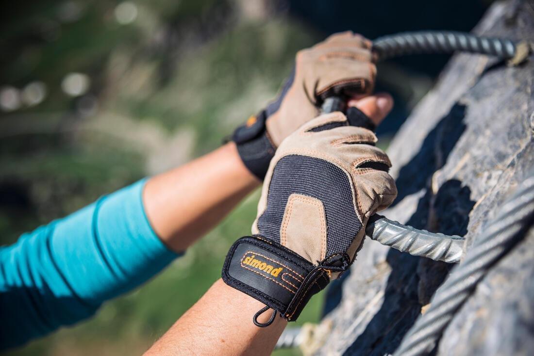 Adult Via Ferrata Glove, No Color, large image number 5