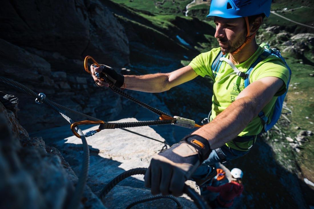 Adult Via Ferrata Glove, No Color, large image number 6