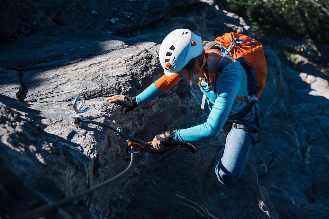 Adult Via Ferrata Glove, No Color, large image number 7
