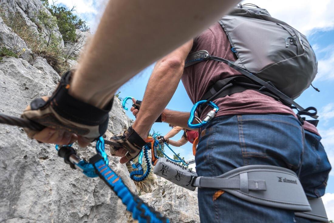 Adult Via Ferrata Glove, No Color, large image number 10