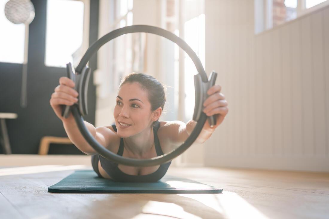 Fitness Pilates Ring, Grey, No Color, large image number 8