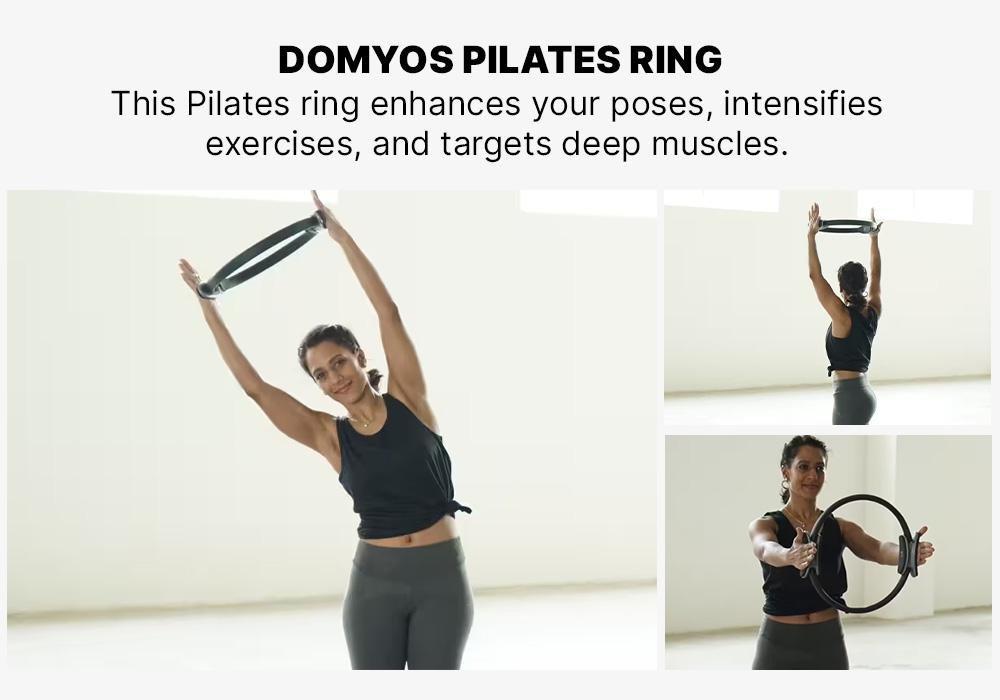 DOMYOS - Fitness Pilates Ring, Grey