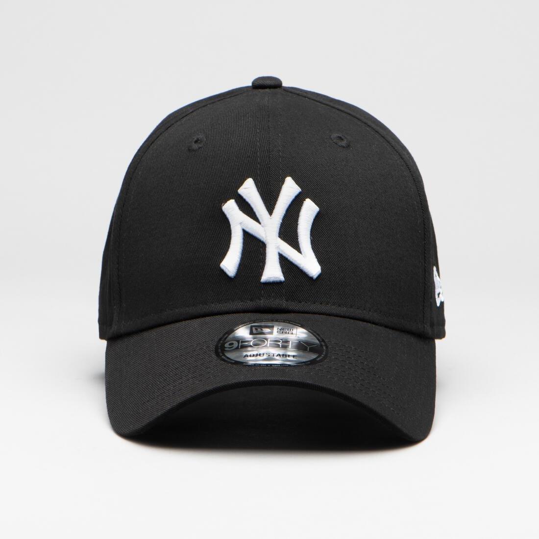 Adult Baseball Cap MLB 9Forty New York Yankees, Black/White, No Color, large image number 1