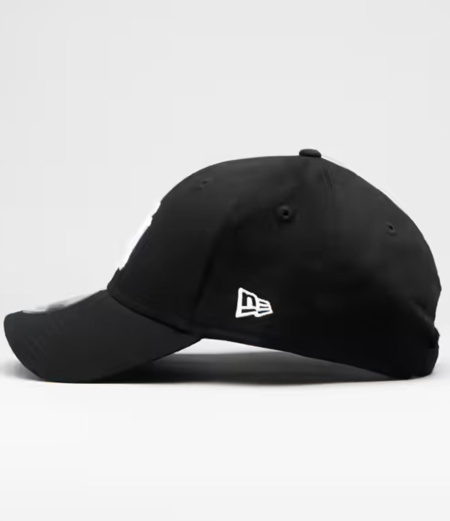Adult Baseball Cap MLB 9Forty New York Yankees, Black/White, No Color, large image number 3