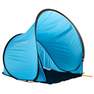 QUECHUA - Camping Shelter for 2 Adults, Glacier Blue