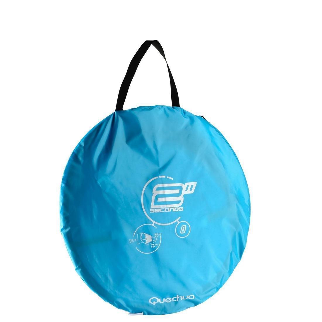 Camping Shelter for 2 Adults, Glacier Blue, No Color, large image number 2