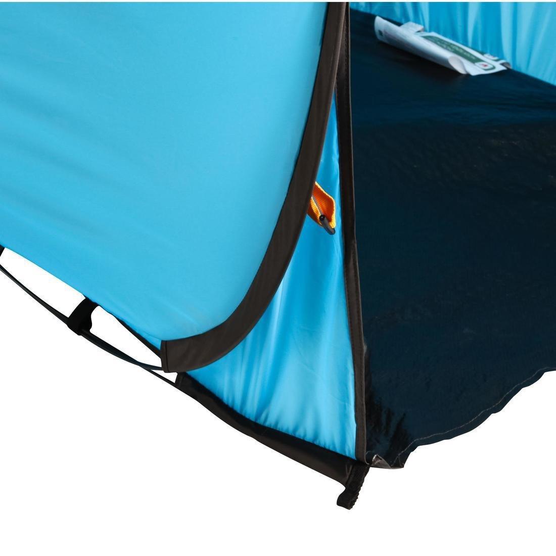 QUECHUA - Camping Shelter for 2 Adults, Glacier Blue