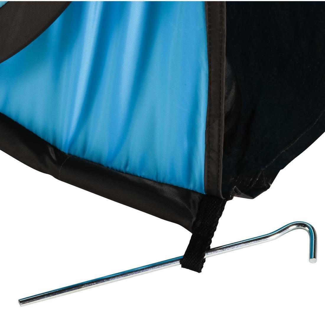 QUECHUA - Camping Shelter for 2 Adults, Glacier Blue