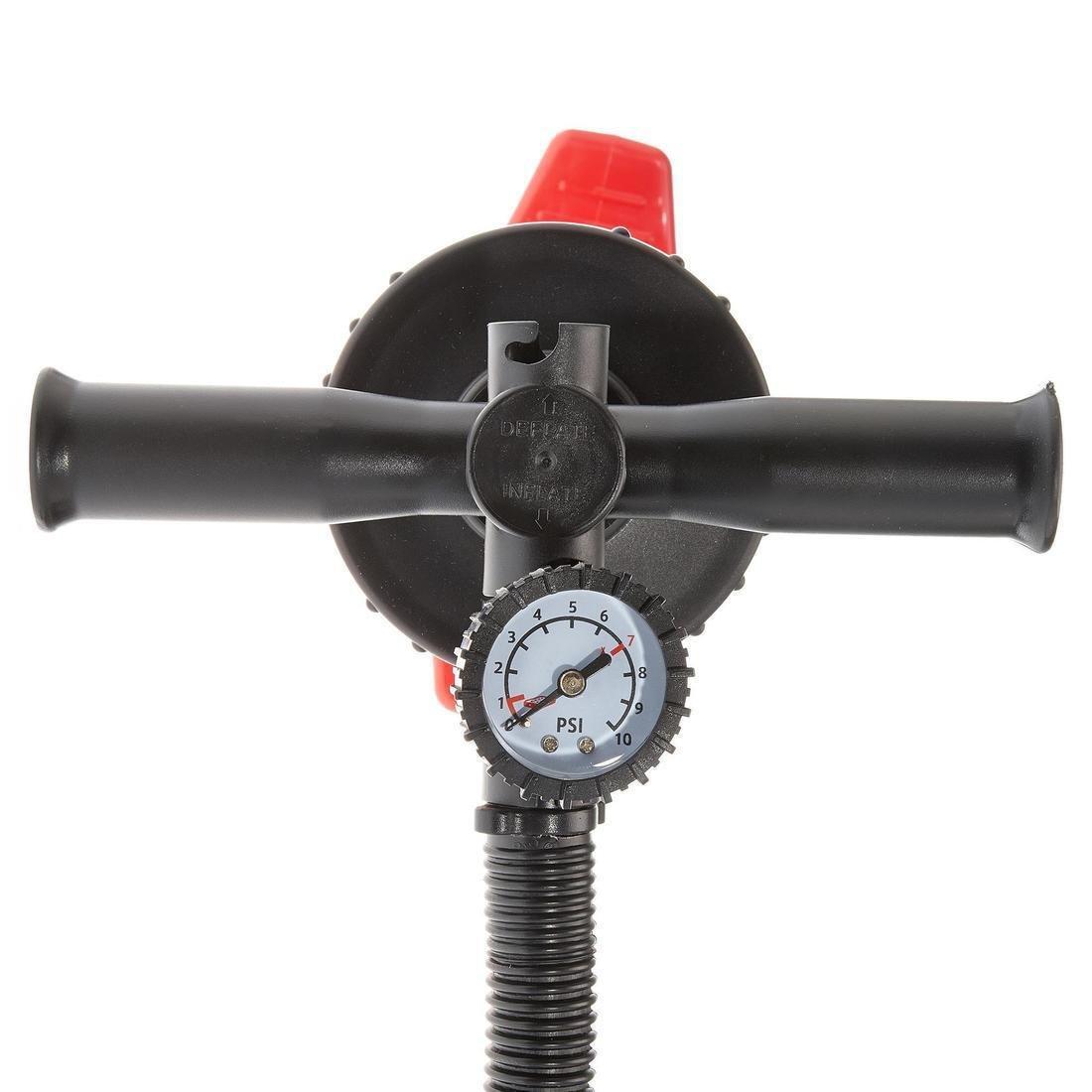 Double Action Hand Pump 7 Psi Recommended For Inflatable Tent, Red, No Color, large image number 2