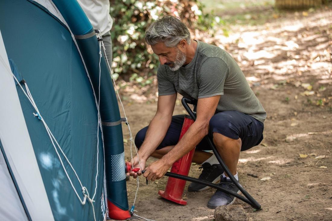 Double Action Hand Pump 7 Psi Recommended For Inflatable Tent, No Color, large image number 13