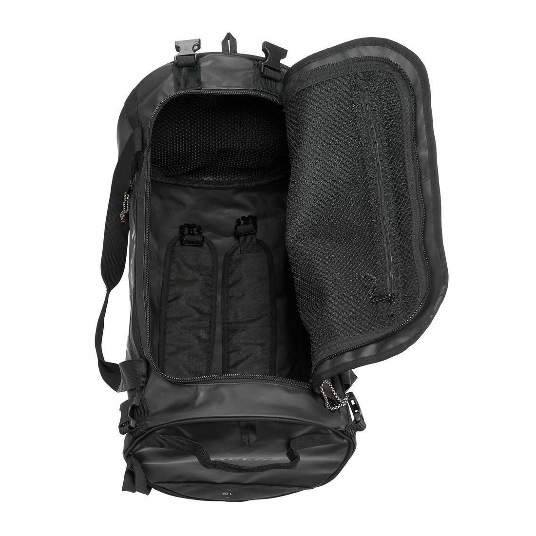 Trekking carry bag, Black, , large image number 1