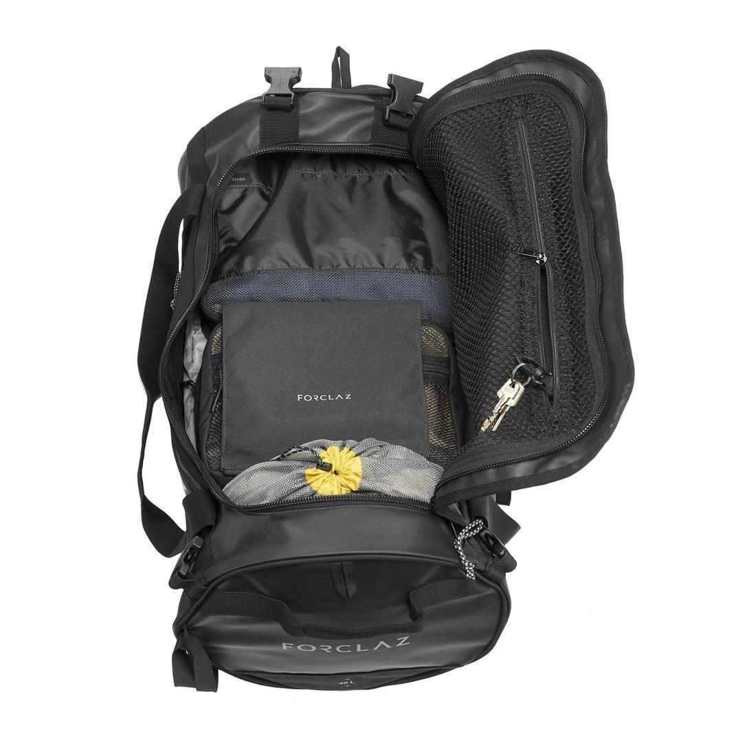 Trekking carry bag, Black, , large image number 2