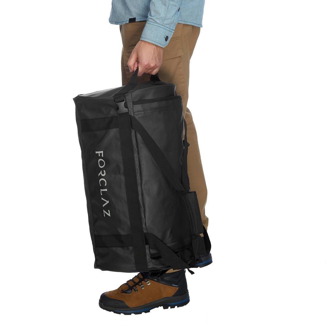 Trekking carry bag, Black, , large image number 6