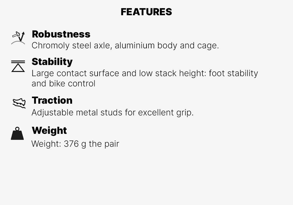 Flat Mountain Bike Pedals, No Color, large image number 1