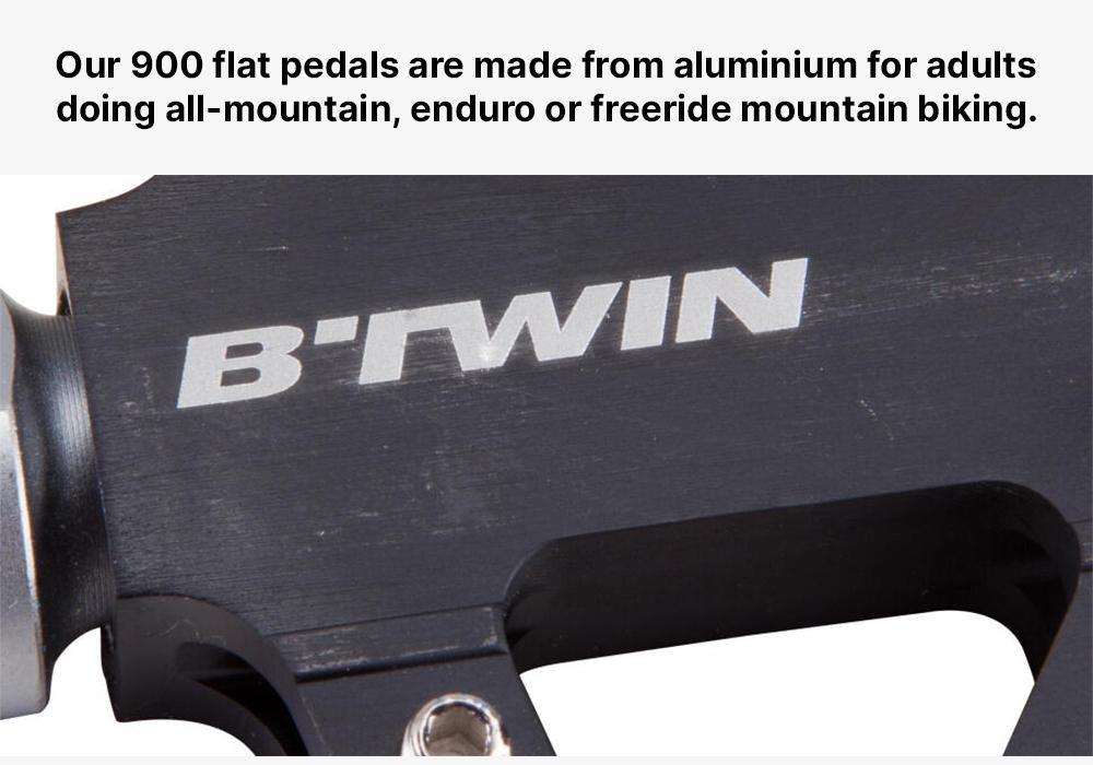 Flat Mountain Bike Pedals, No Color, large image number 5