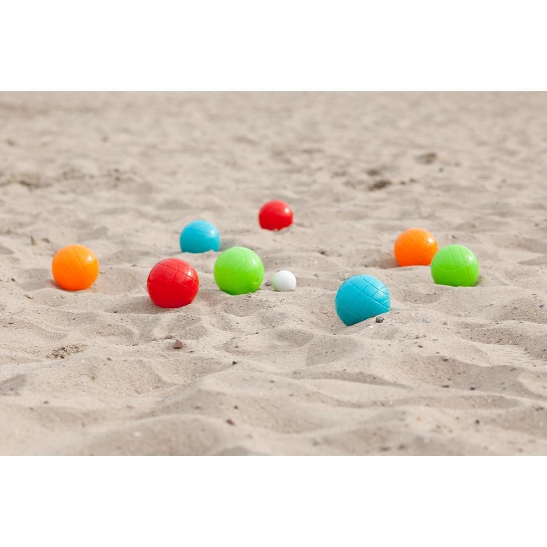 8 Plastic Petanque Boules, No Color, large image number 2