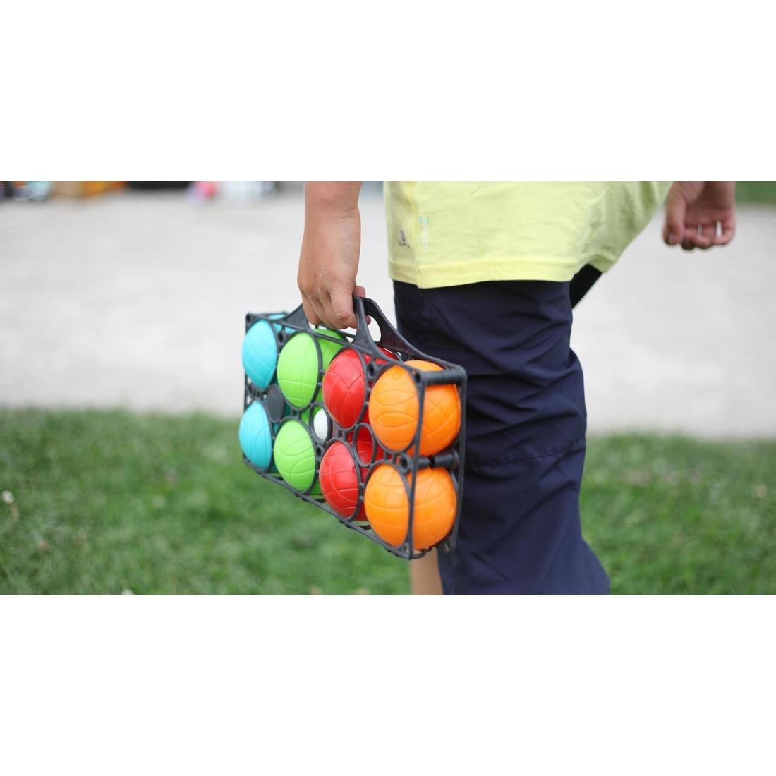 8 Plastic Petanque Boules, No Color, large image number 4