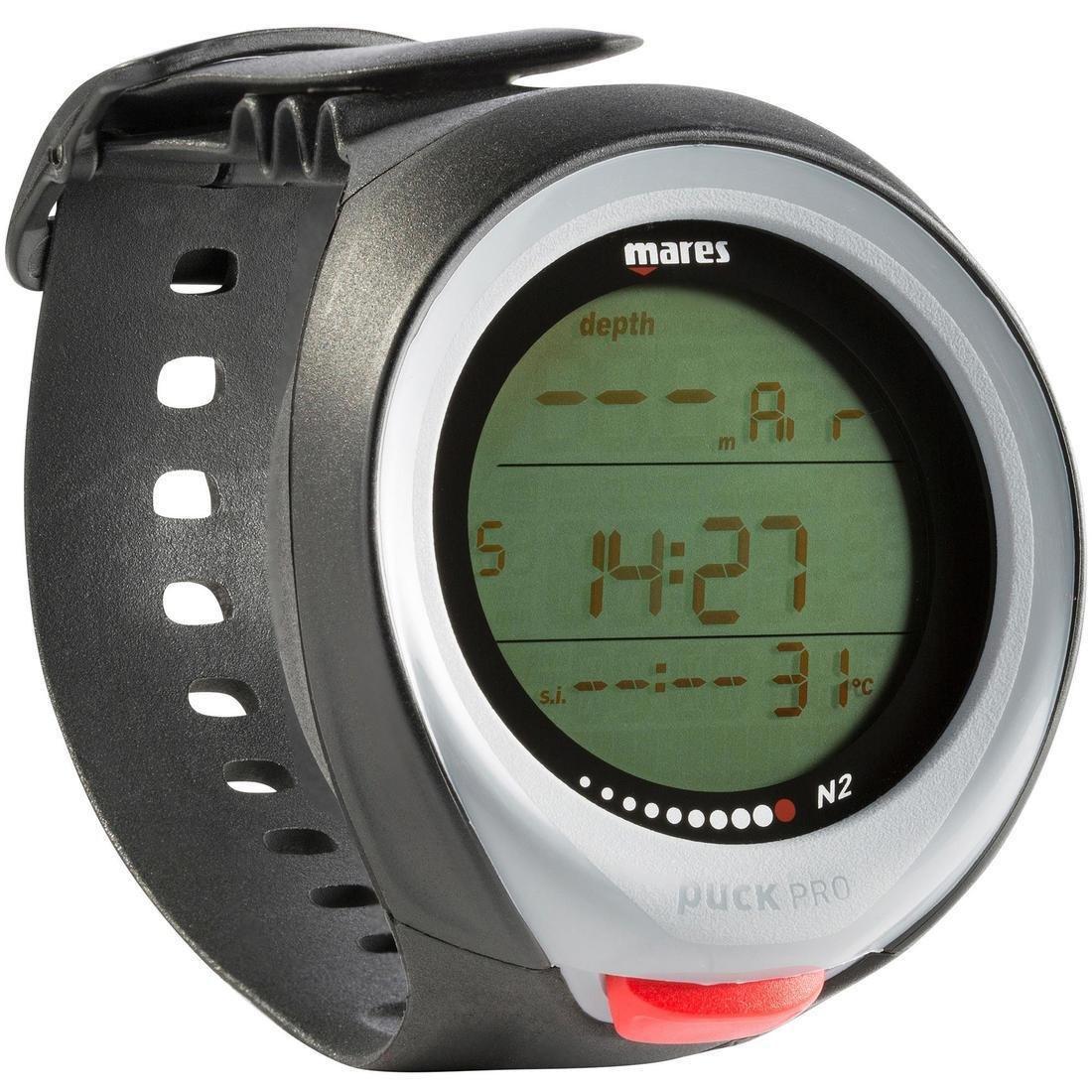 MARES - Puck Pro scuba diving computer - black/grey, LIGHT GREY