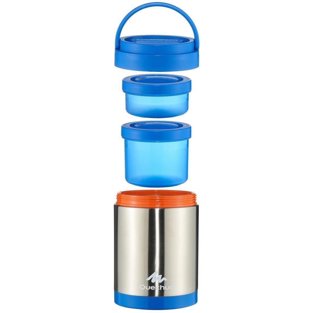 WHITE Stainless Steel Isothermal Food Box - 2L, , medium
