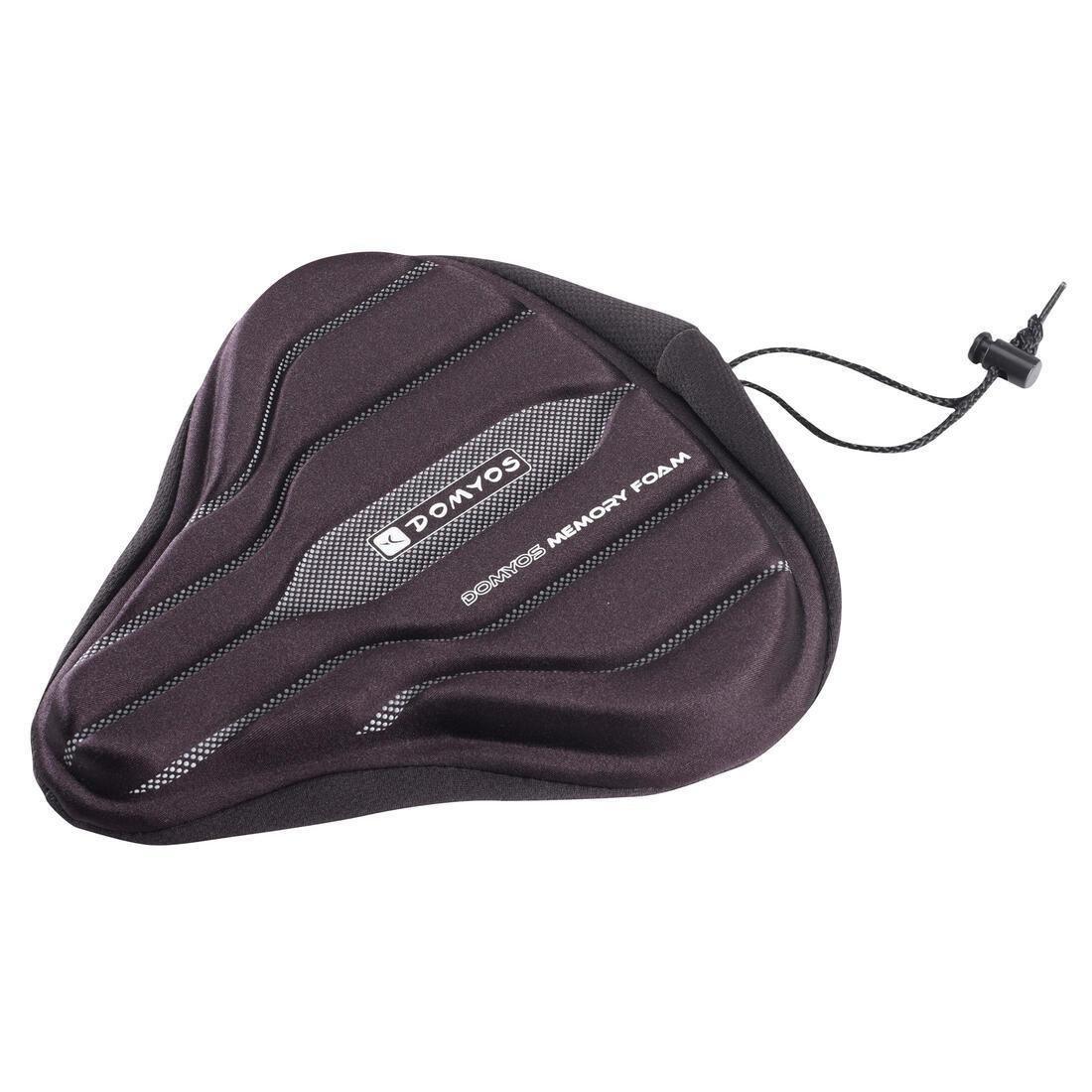 Exercise Bike Seat Cover, black, No Color, large image number 0