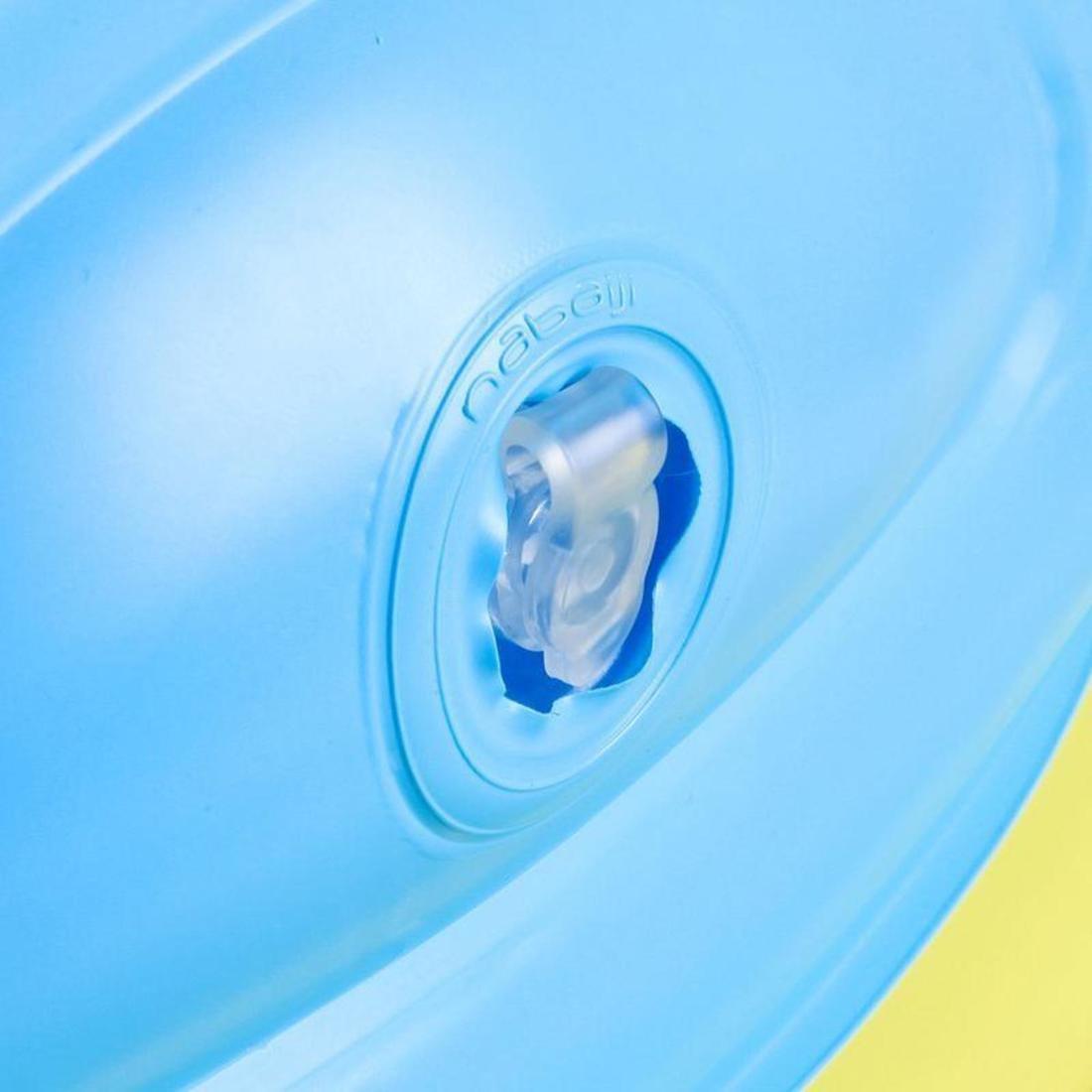 Inflatable Baby Seat Buoy For Swimming Pool With Porthole With Handles, Yellow, No Color, large image number 4