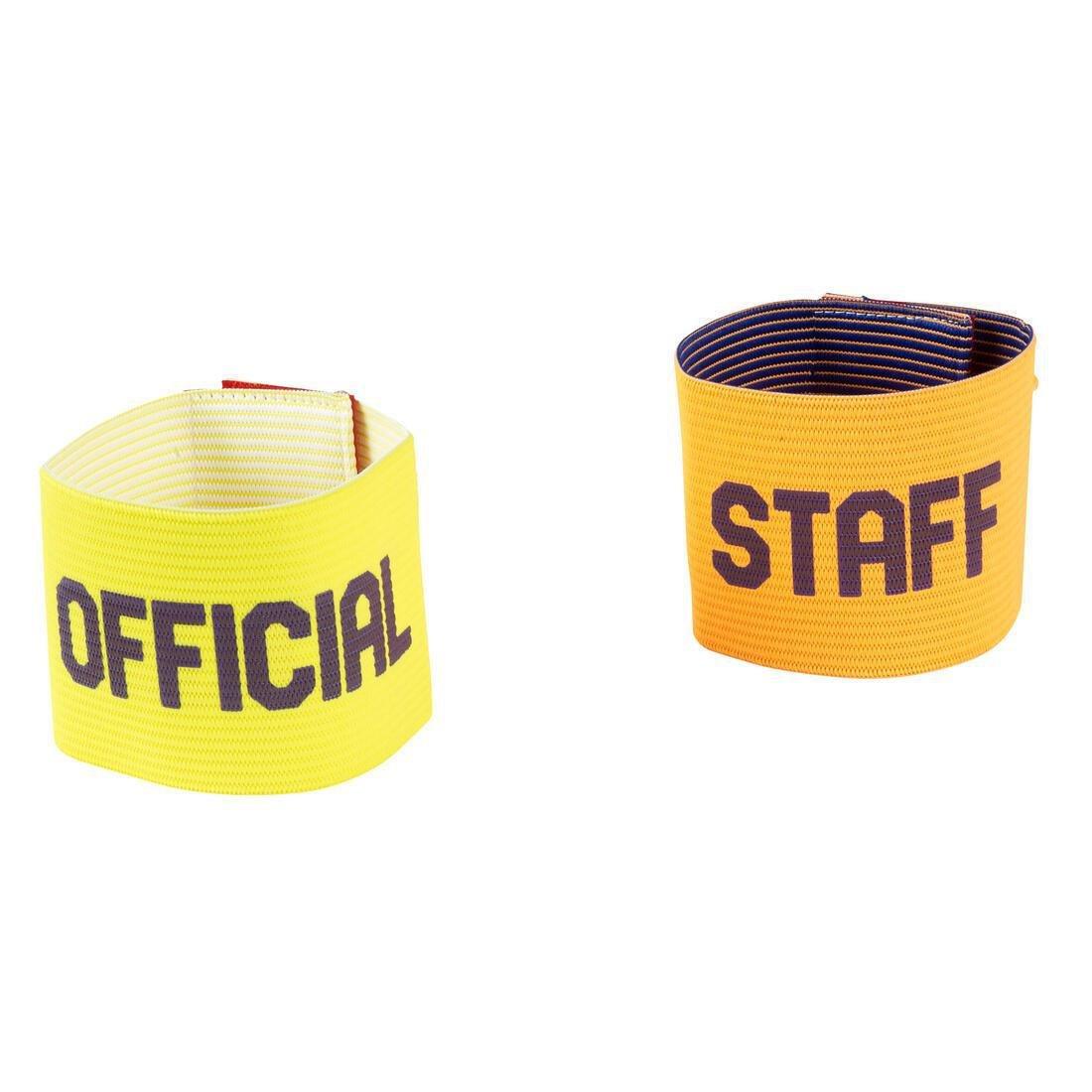 Adult Team Armband Pack, Yellow/Orange, No Color, large image number 0