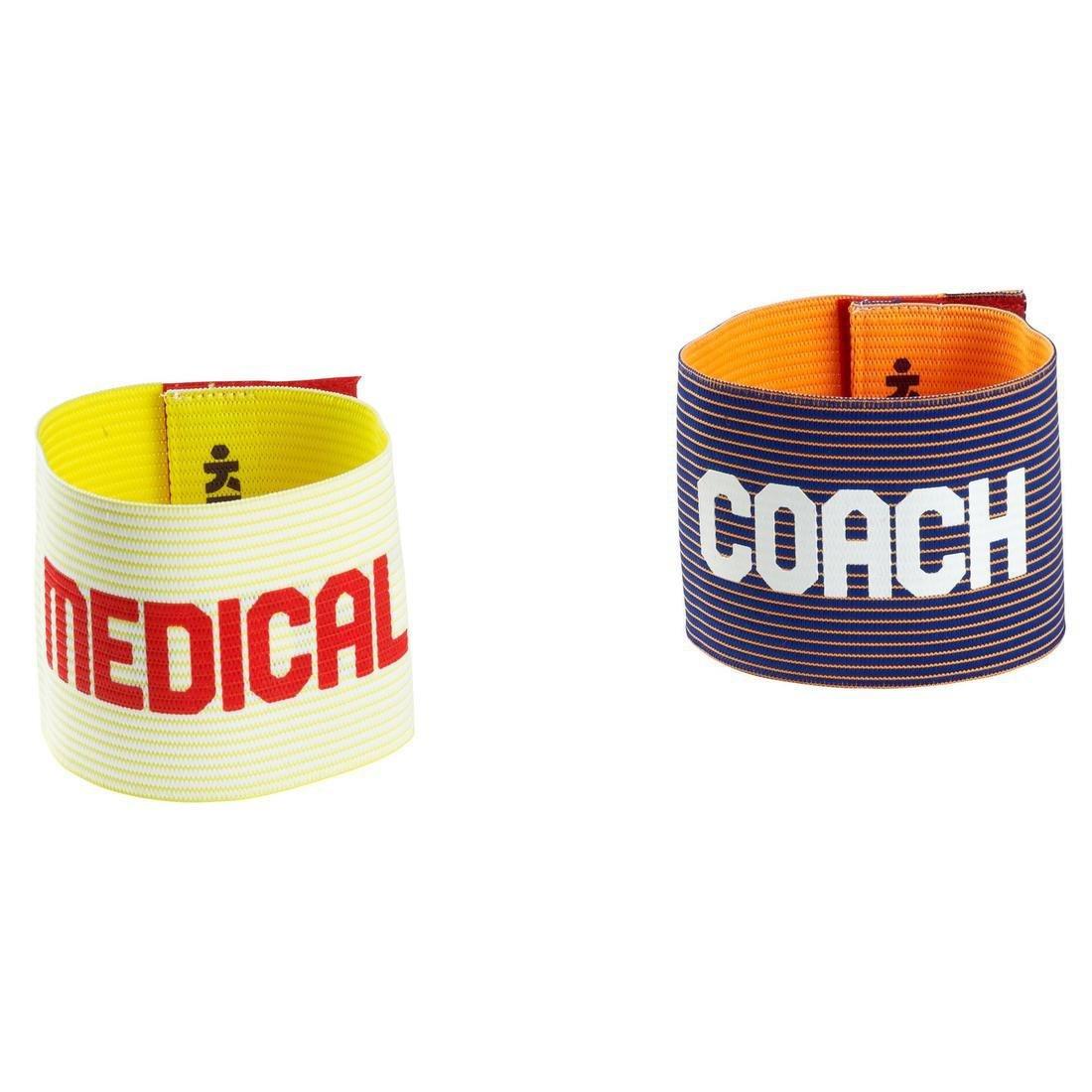 Adult Team Armband Pack, Yellow/Orange, No Color, large image number 2