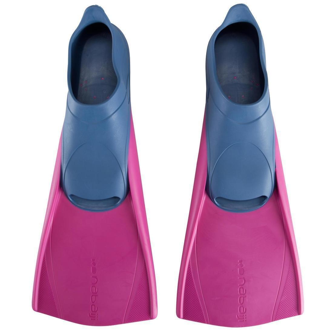 Trainfins Long Swim Fins, fuchsia pink, No Color, large image number 6