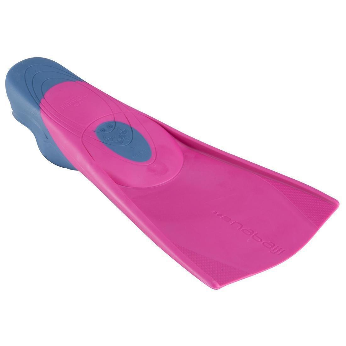 Trainfins Long Swim Fins, fuchsia pink, No Color, large image number 8